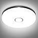 Olafus 18W Plafoniera LED 5000K 1600LM IP54 Waterproof, Plafoniera LED Soffitto Rotonda 25cm Luce Bianca Fredda, Plafoniera Moderna e Sottile di PC Materiale, CRI 90+ Plafoniera Bagno Cucina