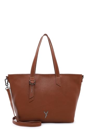 Sac cabas Suri Frey Gitty couleur Darkcognac idéal pour le travail et le shopping