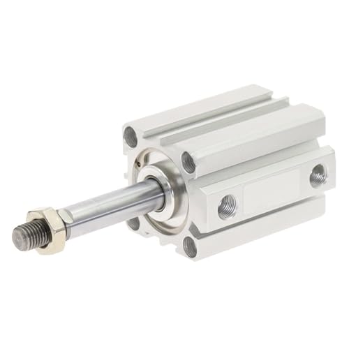 Cilindro compacto neumático con rosca macho externa y carrera de 45mm 5