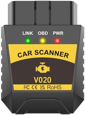 Mini OBDII Car Scanner,Car Wireless Check Engine Light Code Reade...