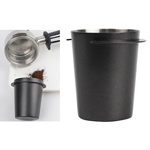 #N/A Regenerierbarer Kaffeestaubbehälter für 58 Mm Kaffeemühlen Manipulator, Schwarz – Bild 7