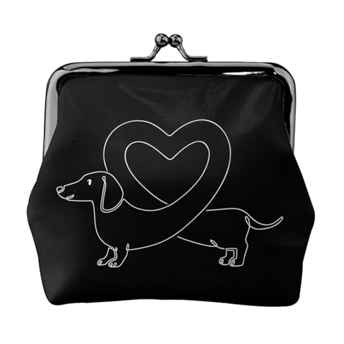 がま口財布 ダックスフンド 面白い 小銭入れ 親子がま口財布 財布 ミニ財布 コインケース がまぐち がま口ポーチ おしゃれ カード収納 化粧ポーチ 小物入れ お札入れ Puレザー 大容量 プレゼント