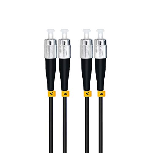 Cable de fibra óptica multimodo de 30m FC a FC OM3 duplex de 50/125 para conexiones de alta velocidad
