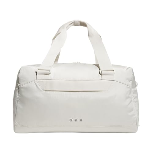 Image of adidas Lounge Premium Sport Duffel Bag for Travel and Gym, Alumina Beige, One Size