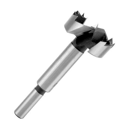 Mèche Forstner de 38 mm avec tige ronde multidents en acier avec accessoires hauts Perceuse pour bois, plastique, aggloméré, contreplaqué