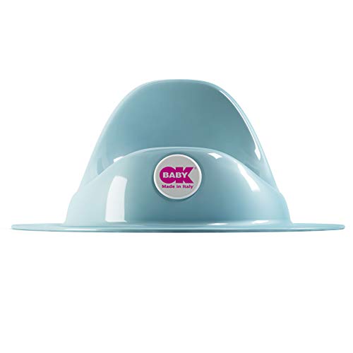 Ok Baby - Ergo - de stoelverkleiner voor alle eenheden met het toilet lichtblauw - 38215535 - Afbeelding 3
