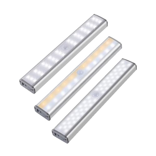 Luz LED sensor para cuerpo humano recargable USB miniatura 3