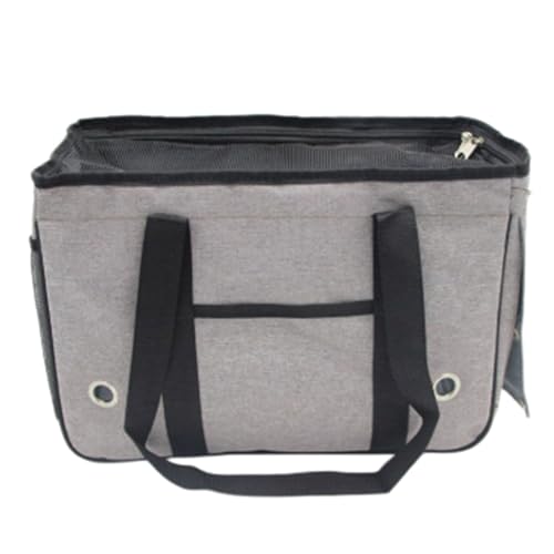 Bolsa de transporte para mascotas nerviosas con cortina enrollable para evitar el estrés 7