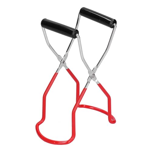 Pince à bocaux de conserves, poignée antidérapante (rouge)