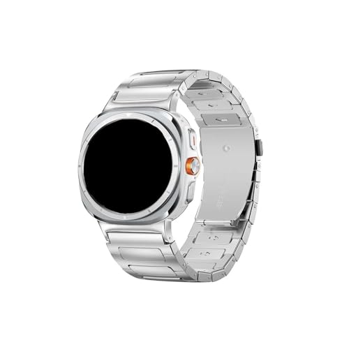 Fini le vide : bracelet acier inoxydable sans espace pour Galaxy Watch Ultra 47mm