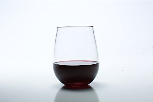 Verres à vin sans pied élégants et transparents en Tritan aspect cristal de roche - 5