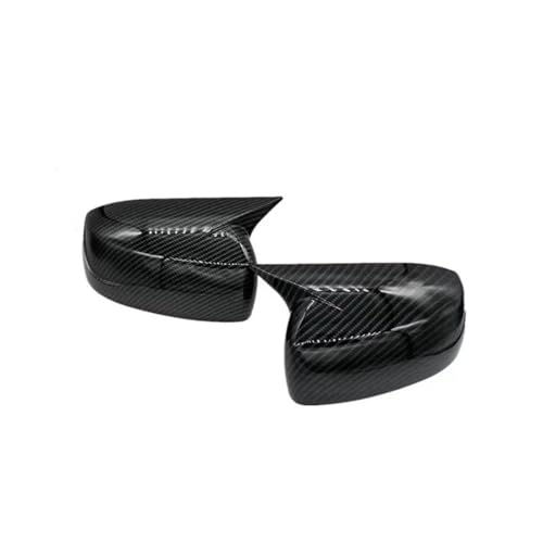 Couvercle d'aile rétroviseur Mitsubishi Space Star garniture style carbone haut de gamme
