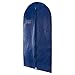 Hangerworld Breathable Navy Blue 40 Inch Suit Carry Garment Bag - Safe for Long Term Storage & Travel