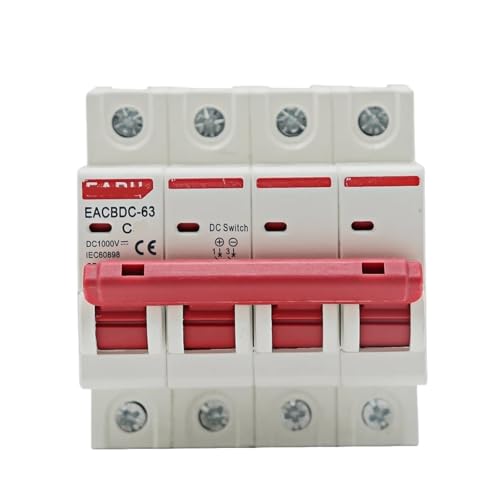 Interrupteur de protection contre les surcharges DC 1000V 4P 40A
