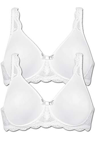Preisvergleich Produktbild Naturana 2er Sparpack Bügel BH Art. 7267 85-B-Weiss