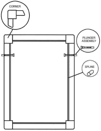 14-Pack Window Screen Plunger Latches With Caps - 5/32" X 1-1/2" Replacement Pins For Securing Screens - View #7