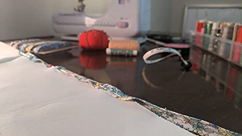 Double Fold Bias Tape, Colors 5 Floral Patterns Cotton For Sewing ~ 1/2 Inch Width Folded, 2 Yards Each. #TOP5