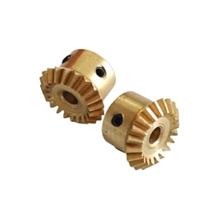 Mfupr MFUPR Mosiężne Przekładnie Stożkowe 15 Zębów 2szt