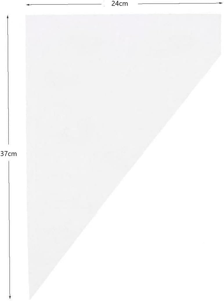 100 x 18" X L EXTRA LARGE DISPOSABLE ICING PIPING PASTRY BAG BAGS - FREE POSTAGE - PLAIN SMOOTH STRONG CAKE CUPCAKE DECORATING SUGARCRAFT FROM CFU