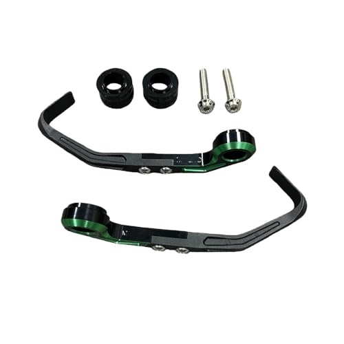 Protège-mains moto vert de frein d'embrayage protégeant le guidon S1000RR
