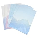 Operitacx 64pcs Cloud Stationery Paper for Writing Letters B5 Cute Writing Letter Stationary Paper for Greeting Card Invitations Corporate Letters