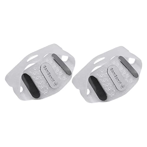 Homoyoyo 2pcs - Ice Grippers for Shoes Professional Climbing and Hiking Lightweight Snow Cleats for Outdoor Activities Fits Footwear for Walking Jogging and Camping