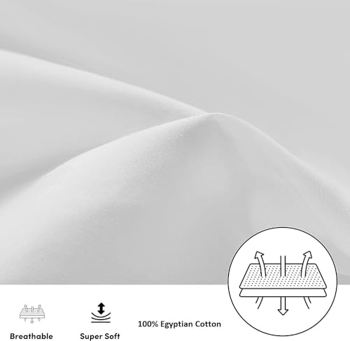 Image of Travel Pillow Case 12x18 Size Pack of 2 Pieces 100% Egyptian Cotton Envelope Closure 500 Thread Count Toddler Pillowcase Fits Up to 12x18, 12x16 or 11x15 White