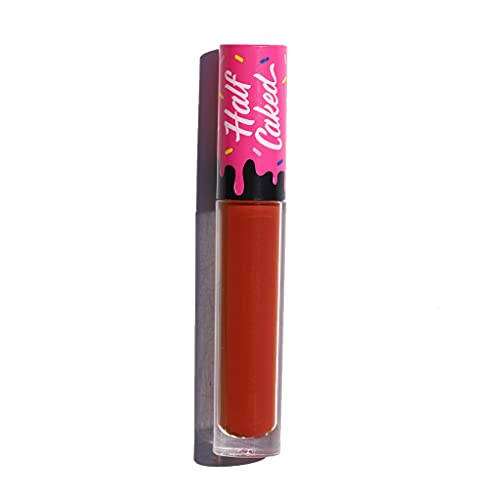 Half Caked Lip Fondant Liquid Lipstick | vegan & cruelty-free, long-lasting, transfer-proof, non-drying | 4ml (Brownie Points)