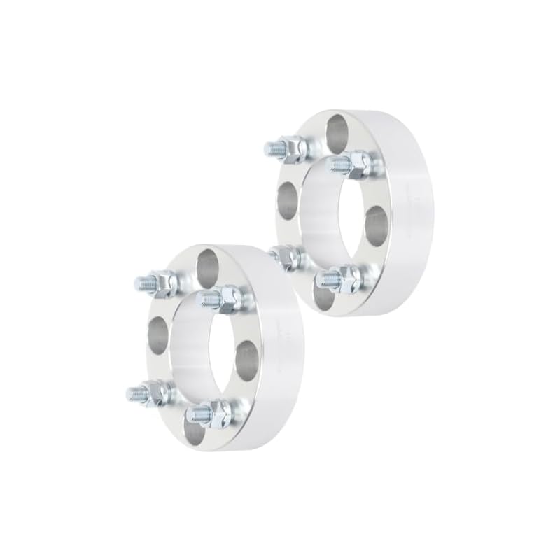 Bbogsul-2-Pcs-15-4X45-12X15-Studs-Wheel-Spacers-Silver 312fb+ikrnl. sl500 . ss800