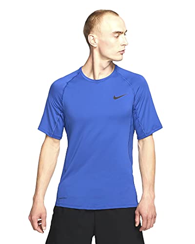 Nike Top Short Sleeve Slim Game Royal/Black LG