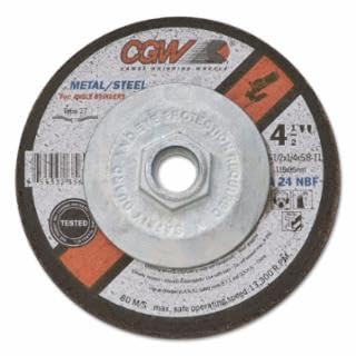 CGW 41/2X1/4X7/8 T27 A24-N-BF (35622) (25/Each)