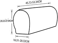 Vista 23 de Fundas para reposabrazos de sofá, fundas para reposabrazos con bolsillo, protector elástico para reposabrazos de sofá, fundas extraíbles