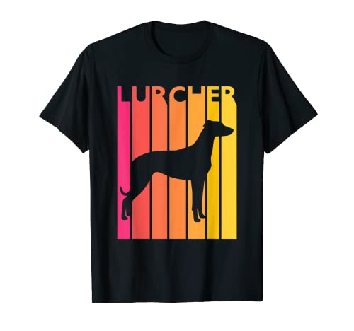 Lurcher Shirt Vintage Dog Tshirt Lurcher Gift for Dog Lover T-Shirt