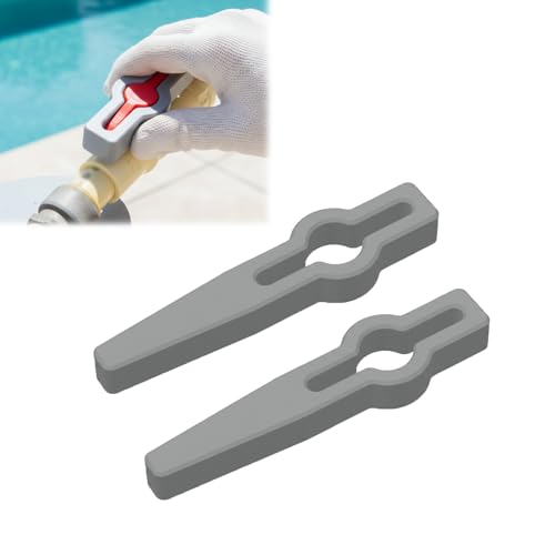 2 Pack Ball Valve Handle Replacement for CPVC/PVC Ball Valves, Ergonomic Easy-Turn Handle for 1/2” and 3/4” Pipe Fittings