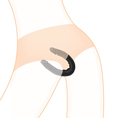 Double Side Dildo Realistic Silicone Adult Sex Toy For Women (Big) #TOP7