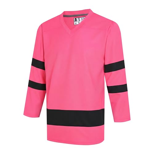 DEHANER Women's Ice Hockey Jerseys for Men Unisex Practice Hockey Shirts Athletic Retro Sport Game...