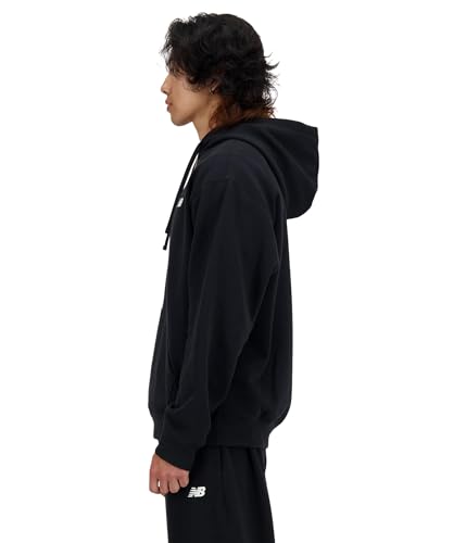 New Balance Sport Essentials Fleece Hoodie pour Homme Black XL
