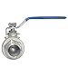 VARMHUS Full Port Ball Valve S304 Stainless Steel 304 Heavy Duty for Water, Oil, and Gas,1000WOG (3/4