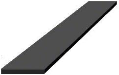 CRL 1/8" x 1-1/8" x 4" Bloques de Apoyo de Caucho de Silicona - Paquete de 100 miniatura 3