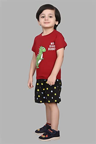 Image of TADEO T-shirt & Shorts Set for Boys | Top & Bottom Set for Kids | 2 Pc Set for Children | Coordinate Set for Toddlers | All