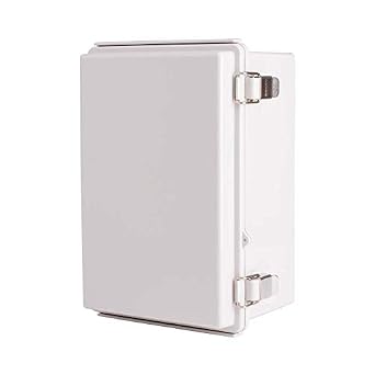 BC-AGP-192814, Plastic Enclosure, ABS, Gray Color, P Type for Molded Hinge & Stainless Steel Latch, W7.48 x L11.02 x D5.51" Size, IP67