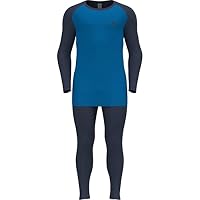 Maglia termica Odlo Active X-Warm Kids Eco Bl manica lunga bambino