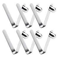 Kajak Federklemmen,Druckknopf Federklammer,Kajak Paddel Federclip 6mm,Druckknopf-Federclip,Kajakfeder Schnappclip,Feststellbare Zeltstange Druckknopf Feder Snap Clip,Für Kajak-Paddel-Zeltstangen,6 Stk