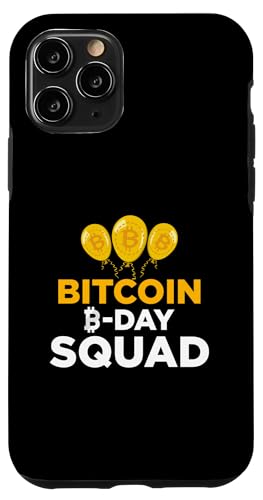 Carcasa para iPhone 11 Pro Escuadrón Bitcoin B-Day