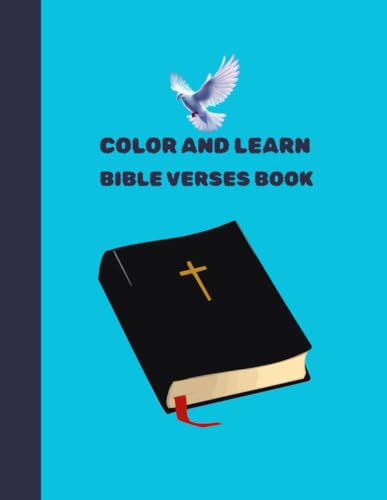 Learn and Color Bible Verses Book