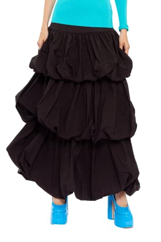 CHAOUICHE Jupe Balone pour Femme, Noir, S Cover