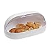 BigBuy Home S3406605 Bread Bin Transparent Polystyrene (18 x 17 x 36 cm)