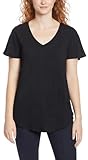 Jessica Simpson T-shirt � manches courtes Carly Flutter pour femme, noir, Taille M