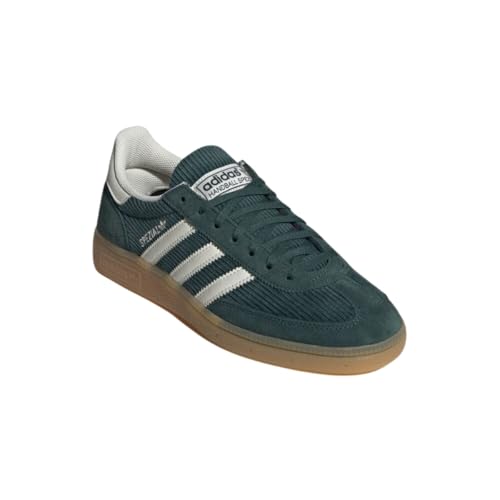 Image of adidas Handball Spezial Womens Sneakers, Mineral Green /Off White /Gum, Size 6
