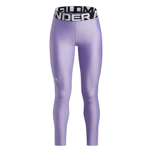 Under Armour Mädchen UA HeatGear Legging Lila XL – Ansicht 1